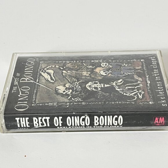 Skeletons In The Closet The Best Of Oingo Boingo Cassette Tape 1989 A&M Records - Picture 2 of 6